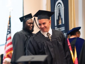 Nemecek graduated in May not only as a Brenau student but also as an always cheerful and always helpful member of the university maintenance staff. Says one dean at Brenau, he is the "go-to-guy" for getting things done.