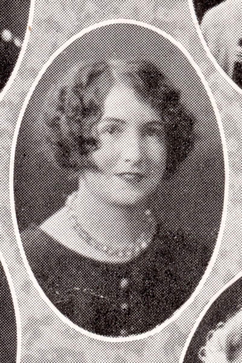 Agnes Galloway from the 1929 Bubbles.