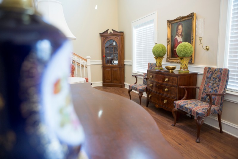 Sarah Ailene Wahl, WC ’50, of Tampa, Florida, gifted $67,000 in furnishings to the new home for Alpha Delta Pi in memory of her daughter, Ceslie Alliene Schroder, WC ’83, who died in 2013. Both mother and daughter served as president of Lambda Chapter of ADPi, Brenau’s oldest sorority. The portrait depicts Ceslie at 10, the year she sang on the steps of the old sorority house I Want to be an ADPi.