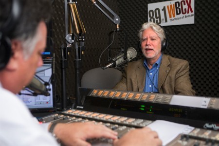 Jay Andrews and David Miller talk about health care on a weekly radio show.
