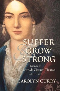 "Suffer and Grow Strong" by Carolyn Curry book cover