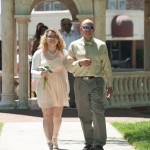 Amber Urso, freshman class representative, escorted by her father, David Urso. 2016 Alumnae Reunion Weekend