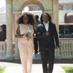 Princess Shainie Cox escorted by her brother, Kevin Cox. 2016 Alumnae Reunion Weekend