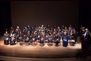 The Brenau University School of Nursing Pinning Ceremony on Thursday, May 5, 2016 in Pearce Auditorium in Gainesville, Ga. (AJ Reynolds/Brenau University)