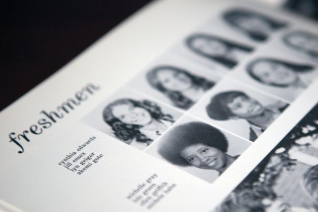 Michelle Gray pictured as a freshman in the 1973 Brenau Bubbles yearbook.