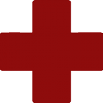 Medical Cross - Red