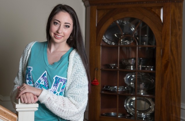 Abby Cape, a freshman business major, is one of this year's Brenau Scholars. (AJ Reynolds/Brenau University)