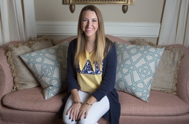 Jasmine Holt, a freshman fashion merchandising major, is one of this year's Brenau Scholars. (AJ Reynolds/Brenau University)