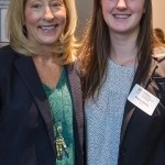 Amy Whitley with her daughter Meghan Whitley during the 4th Annual Women's Leadership Colloquium on Friday, March 17, 2017. (AJ Reynolds/Brenau University)