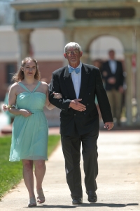 Sommer Stockton and her father David Stockton during the 2017 Alumnae Reunion Weekend at Brenau University, Saturday, April 08, 2017. (Photo/ John Roark for Brenau University)