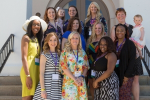 Alumnae from the WC 2007 gather to celebrate their 10 year anniversary. (AJ Reynolds/Brenau University)